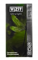 Visit - Презервативы Ultra light, 12 шт от Professionhair