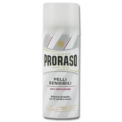 Фото Proraso - Пена для бритья для чувствительной кожи, 50 мл