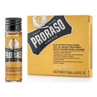 Proraso Wood and Spice Hot Oil - Горячее масло для бороды, 4 x 17 мл - фото 1