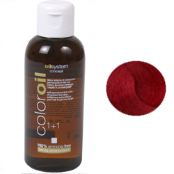 Фото Punti Di Vista Oil System Color - Краска на основе масла без аммиака, тон 7,6 красный блондин, 125 мл