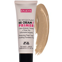 Фото Pupa BB Cream + Primer For Combination To Oily Skin - Тональный крем, тон 02 для жирной кожи средний тон кожи, 50 мл