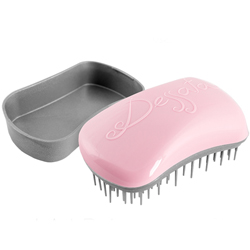 Фото Dessata Hair Brush Mini Pink-Silver - Расческа для волос, Розовый-Серебро
