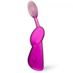 Фото Radius Toothbrush Original - Зубная щетка мягкая классическая для левшей, фиолетовая