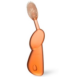 Фото Radius Toothbrush Original - Зубная щетка мягкая классическая для левшей, оранжевая
