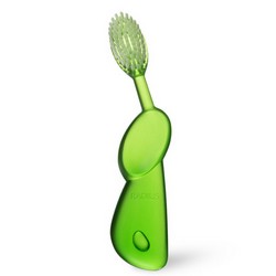 Фото Radius Toothbrush Original - Зубная щетка мягкая классическая для левшей, зеленая