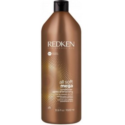 Фото Redken All Soft Mega Conditioner - Кондиционер для очень сухих и жестких волос, 1000 мл