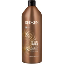Фото Redken All Soft Mega Shampoo - Шампунь для очень сухих и жестких волос, 1000 мл