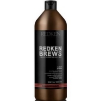 Redken Brews 3 in 1 - Средство 3 в 1 шампунь, кондиционер, гель для душа, 1000 мл от Professionhair