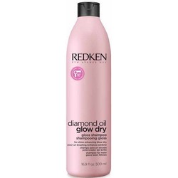Фото Redken Diamond Oil Glow Dry Shampoo - Шампунь для легкости расчесывания волос, 500 мл