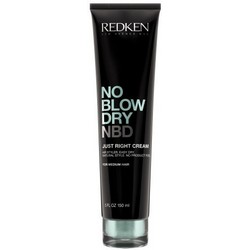 Redken No Blow Dry Just Right Cream - Крем для укладки без фена, для нормальных волос, 150 мл фото Фото Redken No Blow Dry Just Right Cream - Крем для укладки без фена, для нормальных волос, 150 мл