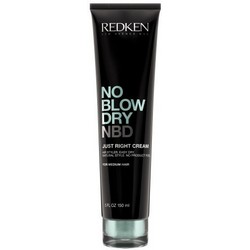 Фото Redken No Blow Dry Just Right Cream - Крем для укладки без фена, для нормальных волос, 150 мл