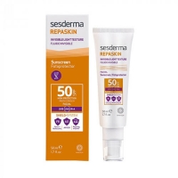 Sesderma - Средство солнцезащитное сверхлегкое SPF 50 Repaskin, 50 мл средство солнцезащитное с тонирующим эффектом для лица sesderma repaskin spf50 50 мл