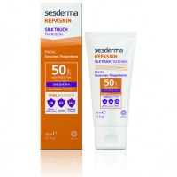 Sesderma Repaskin Dry Touch Facial Fotoprotector SPF 50 - Солнцезащитное средство для лица, 50 мл корона и чертополох