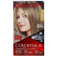 Фото Revlon - Набор для окрашивания волос в домашних условиях: крем-активатор + краситель + бальзам, #60 Dark Ash Blonde (Темно-пепельный блонд), 130 мл