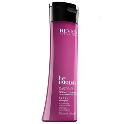 Revlon Professional Be Fabulous C.R.E.A.M. Shampoo - Очищающий шампунь для нормальных, густых волос, 250 мл фото Фото Revlon Professional Be Fabulous C.R.E.A.M. Shampoo - Очищающий шампунь для нормальных, густых волос, 250 мл