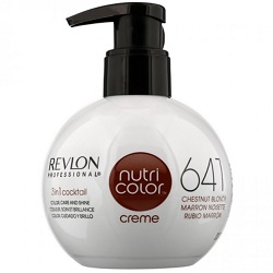 Фото Revlon Professional Nutri Color Creme - Краска для волос 641 Каштан светлый, 270 мл