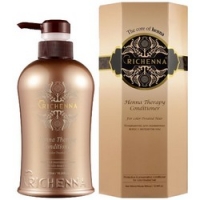 

Richenna Henna Therapy Conditioner - Кондиционер для окрашенных волос с экстрактом хны, 500 мл