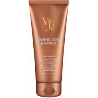 Richenna Von-U Ginseng Gold Shampoo - Шампунь для волос с экстрактом золотого женьшеня, 200 мл - фото 1