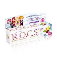 R.O.C.S. - Зубная паста, фруктовый рожок без фтора, 45 гр принцесса набор детской декоративной косметики сказочный рожок
