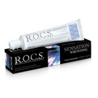 R.O.C.S. - Зубная паста, Сенсационное отбеливание, 74 гр зубная паста synergetic природное отбеливание 100 гр