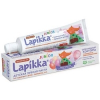 R.O.C.S. Lapikka Junior - Зубная паста Шоколадный коктейль с кальцием и микроэлементами, 74 гр - фото 1