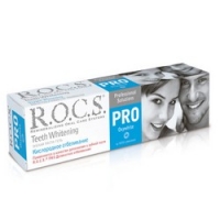 R.O.C.S. Pro - Зубная паста Кислородное отбеливание, 60 гр global white отбеливающая зубная паста whitening max shine