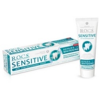 R.O.C.S. Sensitive - Зубная паста, Восстановление и Отбеливание, 94 гр. зубная паста corimo отбеливание и ультрасвежесть 75 г