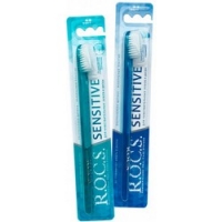 R.O.C.S Sensitive - Зубная щетка, мягкая зубная щетка bio eco бамбуковая мягкая микс ов 10 шт