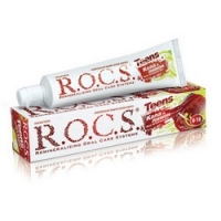 R.O.C.S. Teens - Зубная паста, Кола и Лимон, 74 гр. рокс паста зубная вкус активного дня для школьников кола и лимон 74г