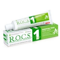 R.O.C.S. Uno Herbal Energy - Зубная паста, Энергия трав, 74 гр