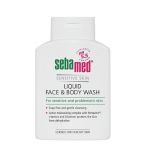Фото Sebamed Sensitive Skin iquid face and body wash - Гель для лица и тела очищающий, 200 мл