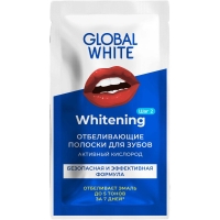 Global White - Полоски для отбеливания зубов 
