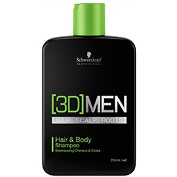 Фото Schwarzkopf [3D]Mension Hair & Body Shampoo - Шампунь для волос и тела 250 мл