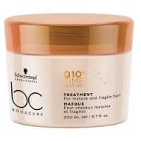 Schwarzkopf BC Bonacure Q10+ Time Restore Treatment - Смягчающая маска для зрелых волос, 200 мл - фото 1