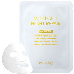 Фото Secret Key Multi Cell Night Repair Mask Pack - Маска для лица антивозрастная, 20 г