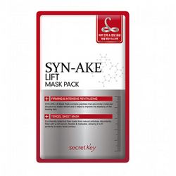 Фото Secret Key Syn-Ake Lift Mask Pack - Тканевая маска-лифтинг для лица, 20 гр