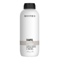 Selective Shampoo Midollo Di Bambu - Шампунь с вытяжкой из бамбука для химически обработанных волос, 1000 мл