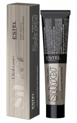 Фото Estel Professional - Крем-краска для седых волос De Luxe Silver, 9/17 Блондин пепельно-коричневый, 60 мл