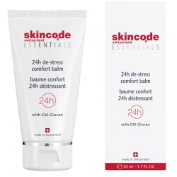 Фото Skincode Essentials 24H De-Stress Comfort Balm - Бальзам успокаивающий 24-часового действия, 50 мл