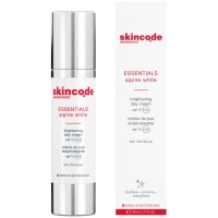 Skincode Essentials Alpine White Brightening Day Cream SPF15 - Крем дневной осветляющий, 50 мл skincode exclusive cellular night refine and repair крем ночной клеточный интенсивный восстанавливающий 50 мл