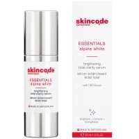 Skincode Essentials Alpine White Brightening Total Clarity Serum - Сыворотка осветляющая, 30 мл воскресное утро