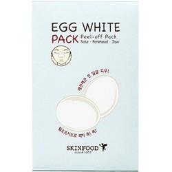 Фото Skinfood Egg White Pack - Полоски очищающие для носа, 10 шт