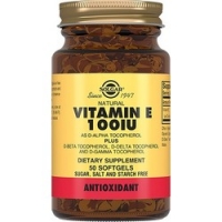 Solgar - Витамин Е 100 МЕ в капсулах, 50 шт solgar витамин к 100 мкг таблетки 100 шт