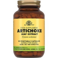 Solgar Artichoke - Экстракт из листьев артишока в капсулах, 60 шт