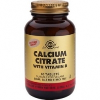 Фото Solgar Calcium Citrate With Vitamin D - Кальция цитрат с витамином D3 в таблетках, 60 шт