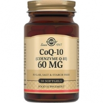 Фото Solgar CoQ-10 60 mg - Коэнзим Q-10 60 мг в капсулах, 30 шт
