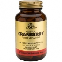 Фото Solgar Cranberry - Натуральная клюква с витамином С в капсулах, 60 шт