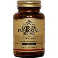 Solgar Evening Primrose Oil 500 mg - Масло примулы вечерней в капсулах, 60 шт умное масло масло вечерней примрозы 10