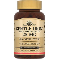 Фото Solgar Gentle Iron 25 mg - Легкодоступное железо Джентл Айрон в капсулах, 90 шт