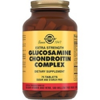 Solgar Glucosamine Chondroitin Complex - Глюкозамин-Хондроитин плюс в таблетках, 75 шт doppelherz aktiv витаминно минеральный комплекс 50 плюс 1765 мг в таблетках 30 шт